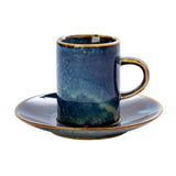 DEEP BLUE Filiżanka do espresso gładka 90 ml / VERLO