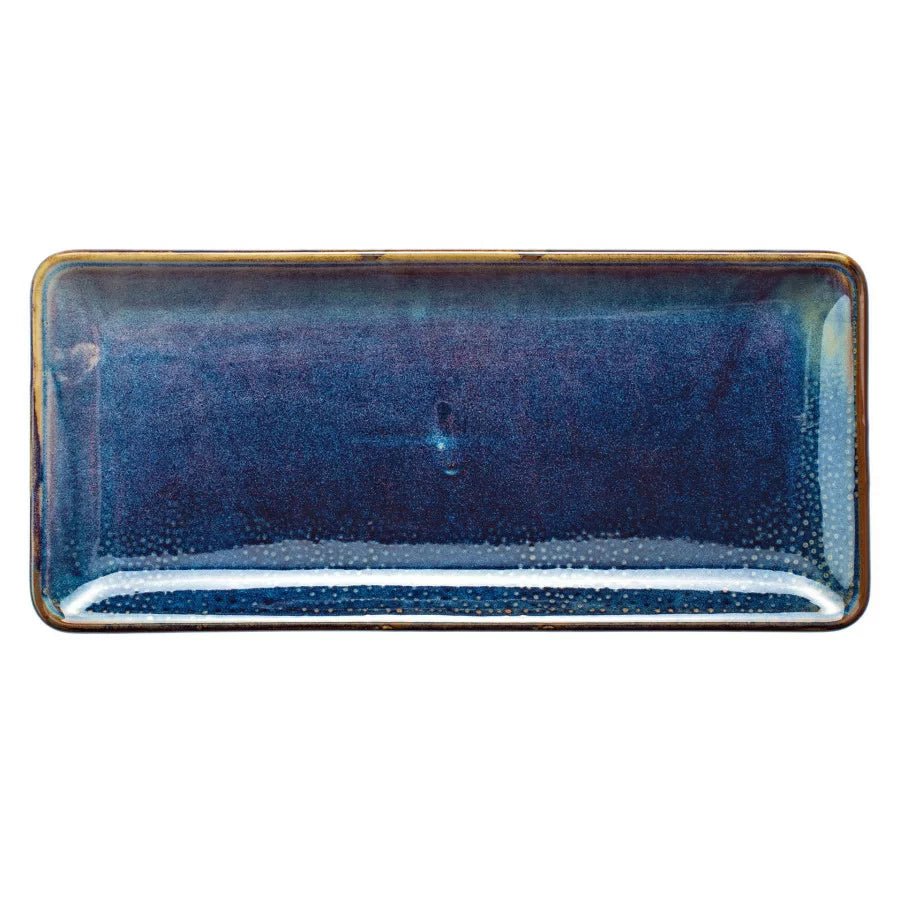 DEEP BLUE Półmisek prostokątny 30,5x14 cm / VERLO - OD Kuchni Strony