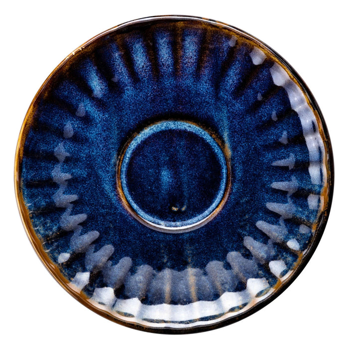 DEEP BLUE Spodek do filiżanki do kawy 15,2 cm / VERLO