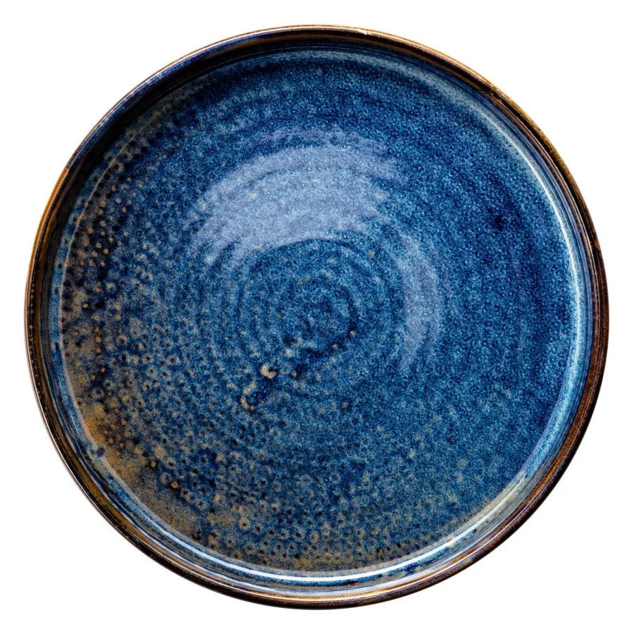 DEEP BLUE Talerz płaski 18 cm / VERLO