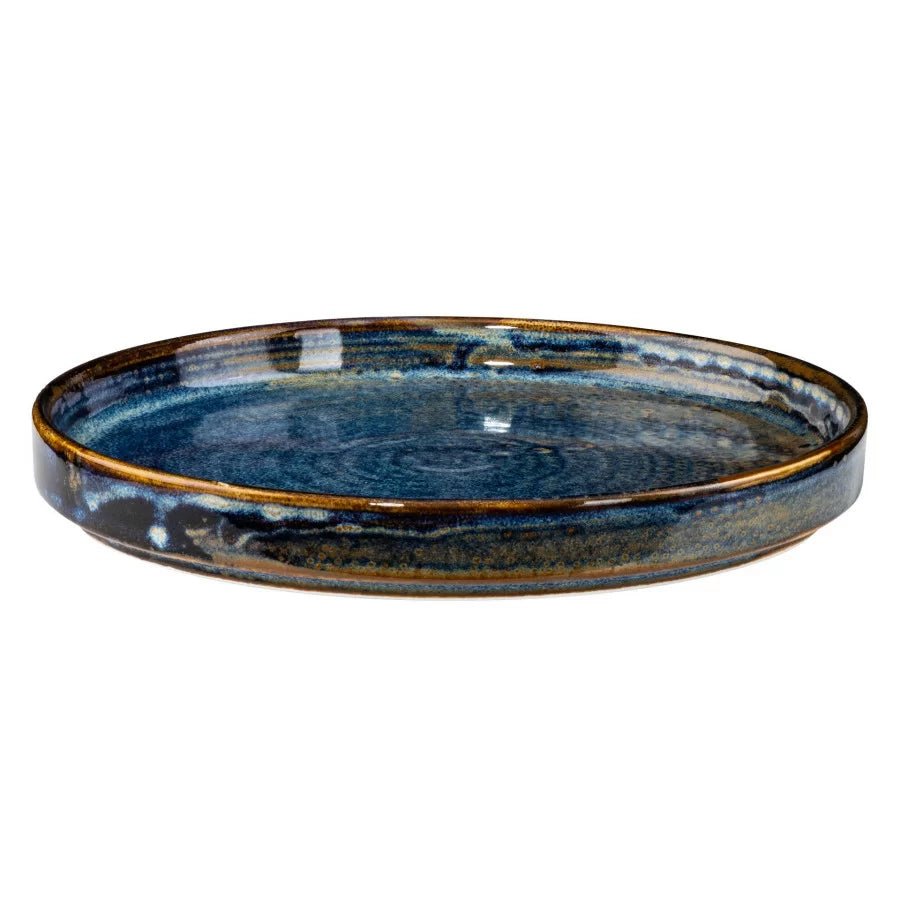 DEEP BLUE Talerz płaski 18 cm / VERLO