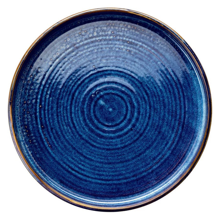 DEEP BLUE Talerz płaski 25 cm / VERLO