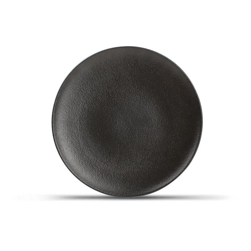 DUSK BLACK Talerz płaski 21 cm