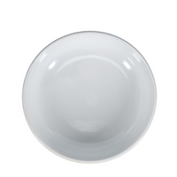 F2D Brass White Striped Miska 15,5xH5 cm