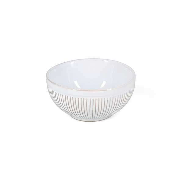 F2D Brass White Striped Miska 8,5 × H4 cm