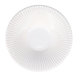 Fine 2 Dine Brass White Striped Talerz głęboki 26/10xH5,5 cm