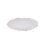 Fine 2 Dine Brass White Striped Talerz płaski 27,5 cm