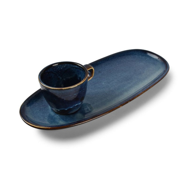 F2D Nova Spodek z talerzykiem 34x14 cm