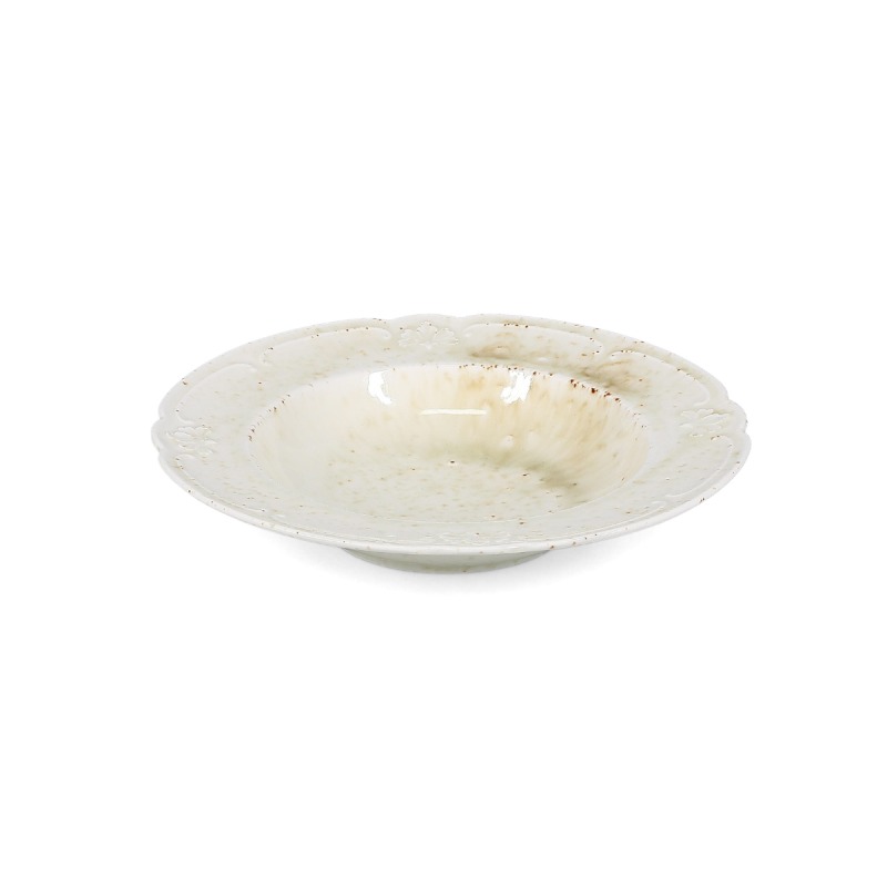 Fine 2 Dine Seance Beige Talerz głęboki 23,5/15,5xH4,5 cm