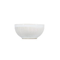 F2DBrass White Striped Miska 11,5xH5,5 cm