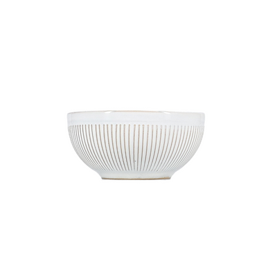F2DBrass White Striped Miska 11,5xH5,5 cm