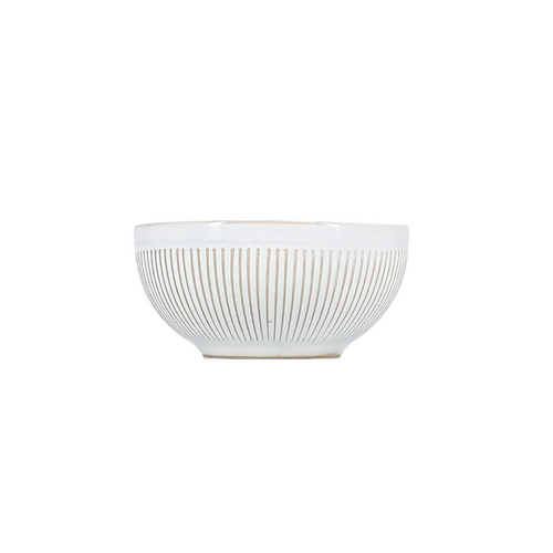 Fine 2 Dine Brass White Striped Miska 11,5xH5,5 cm