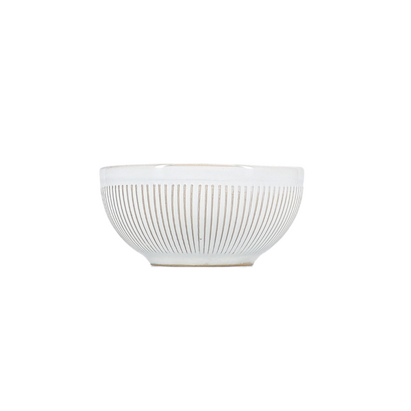 F2DBrass White Striped Miska 11,5xH5,5 cm
