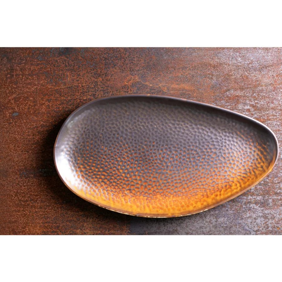 FIRE Talerz płaski 33x18 cm / VERLO