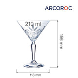 Kieliszek do martini Broadway 210 ml