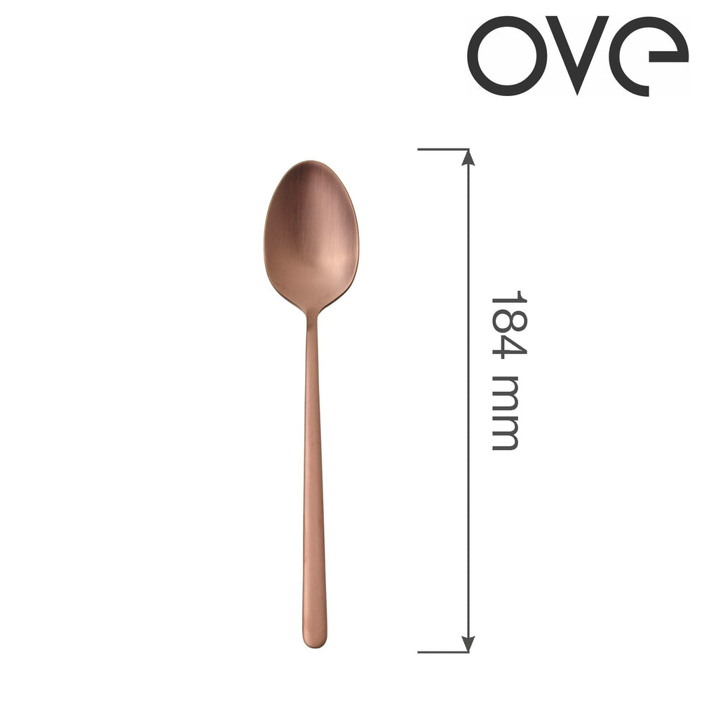 Łyżka deserowa Amarone Bronze, OVE, 184 mm - OD Kuchni Strony