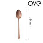 Łyżka deserowa Amarone Bronze, OVE, 184 mm - OD Kuchni Strony