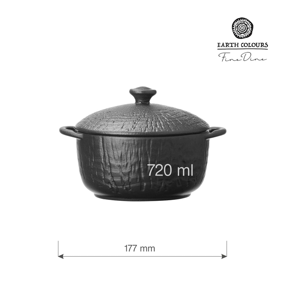 Miska na zupę z pokrywką Crust, 720 ml