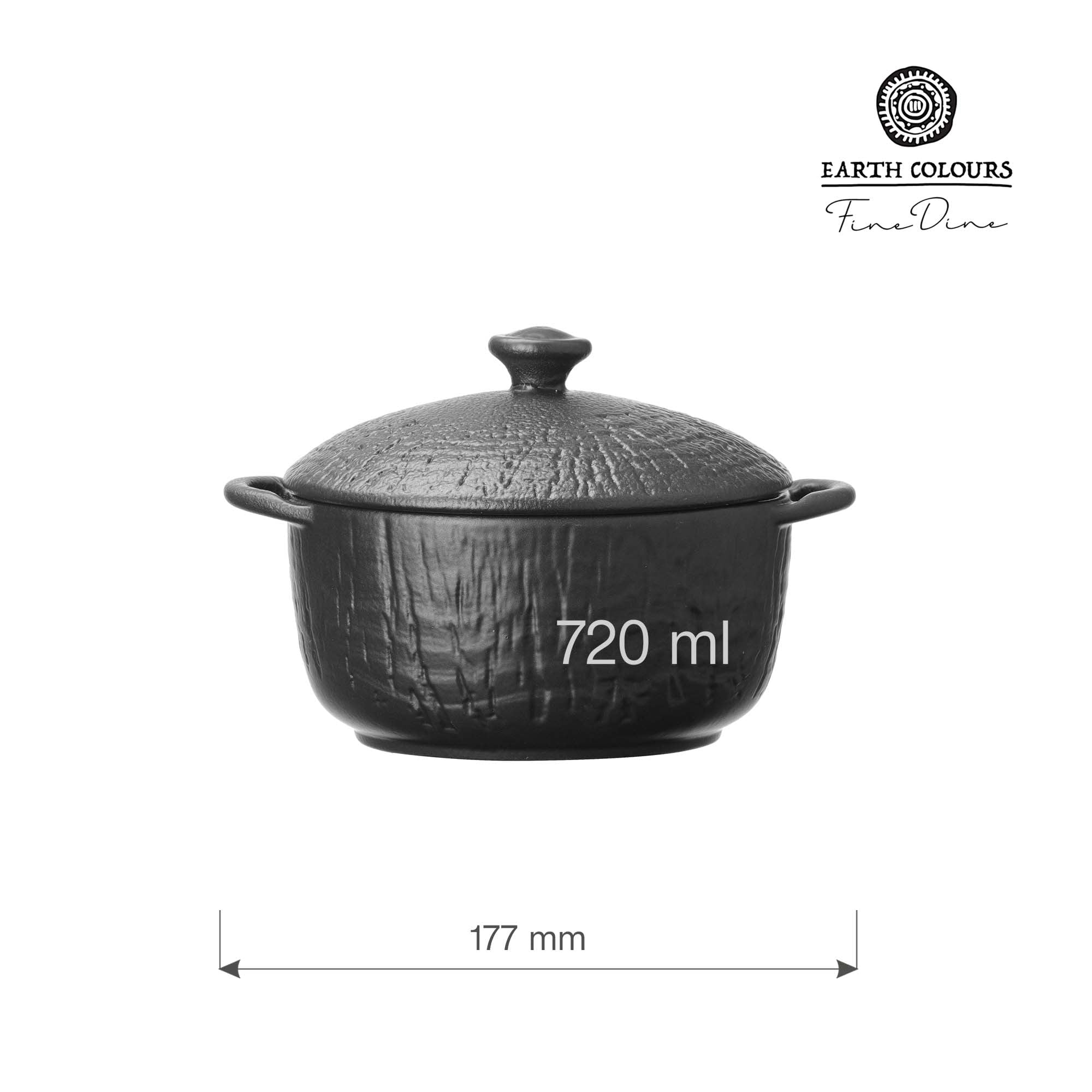 Miska na zupę z pokrywką Crust, 720 ml - OD Kuchni Strony