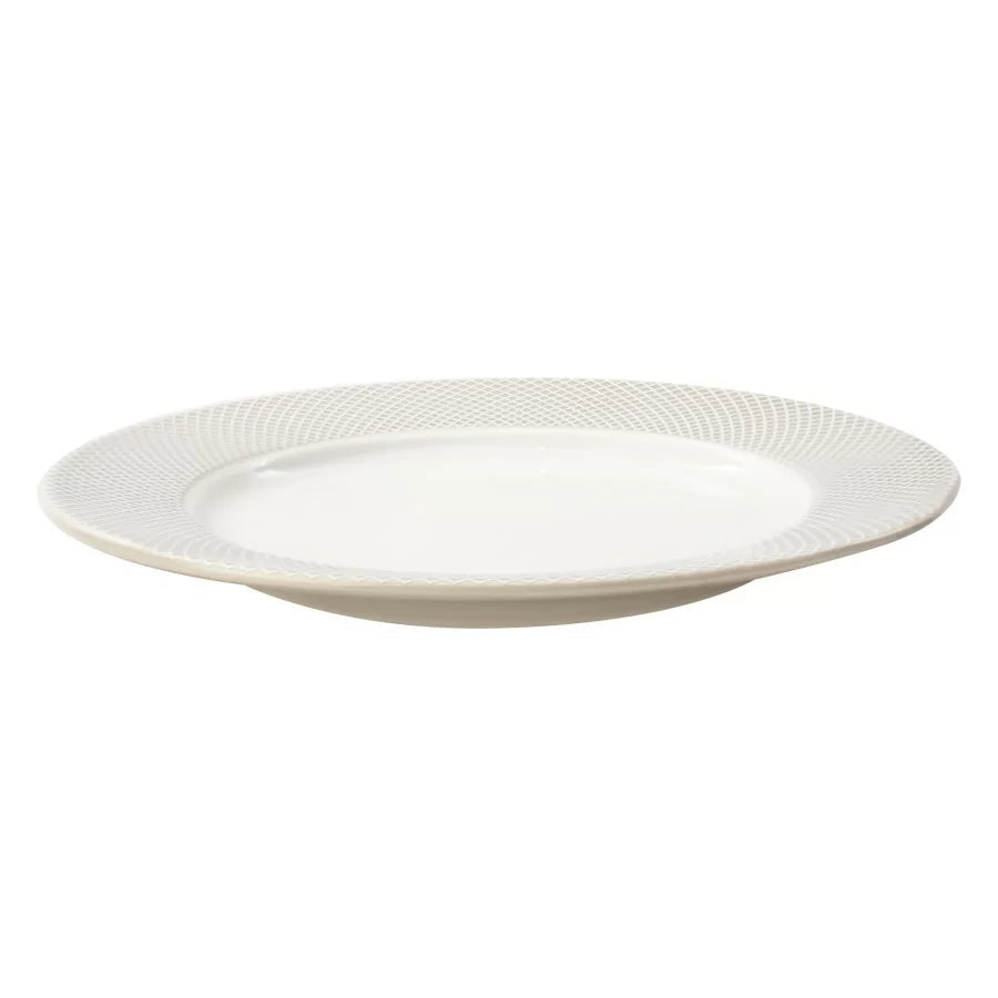 NORWICH Talerz płaski 23 cm beżowy rant / VERLO
