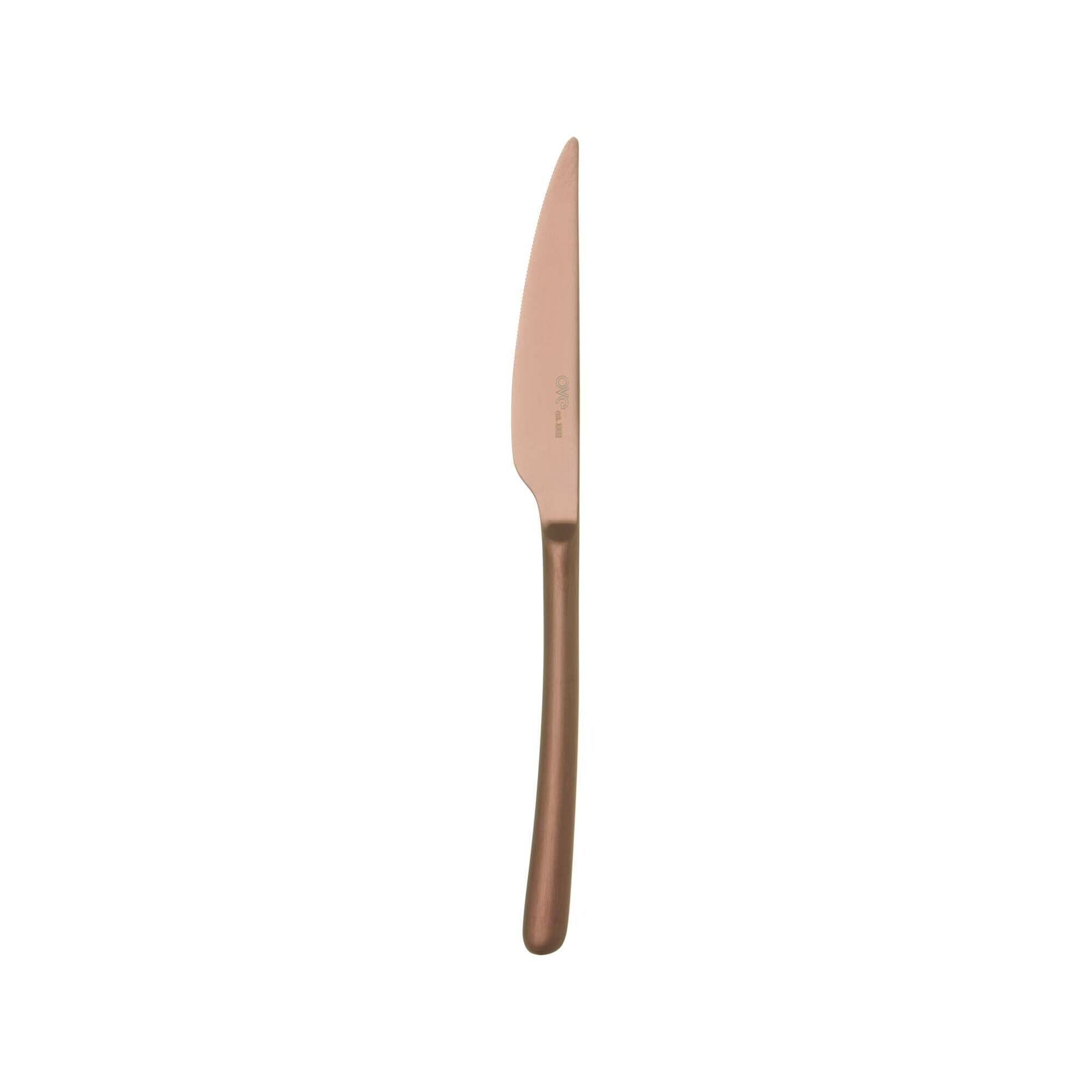 Nóż stołowy Amarone Bronze, OVE, 237 mm - OD Kuchni Strony