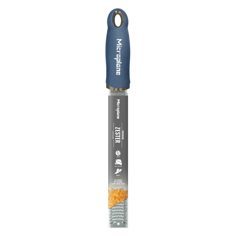 PREMIUM CLASSIC Tarka Zester niebieski denim / MICROPLANE - OD Kuchni Strony