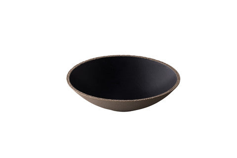 STUDIO RAW Miska betonowa czarna 24,5 x 6 cm