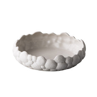 STUDIO RAW Misa zakrzywiona Bubble biała 20 x 5,5 cm 1000 ml