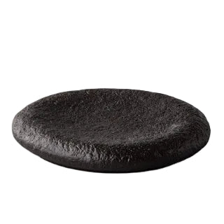 STUDIO RAW Talerz Pillow czarny 25 x 4 cm