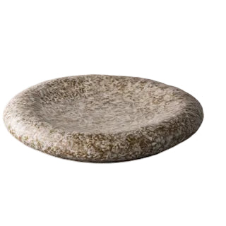 STUDIO RAW Talerz Pillow szary 25 x 4 cm