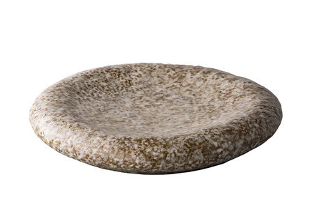 STUDIO RAW Talerz Pillow szary 25 x 4 cm
