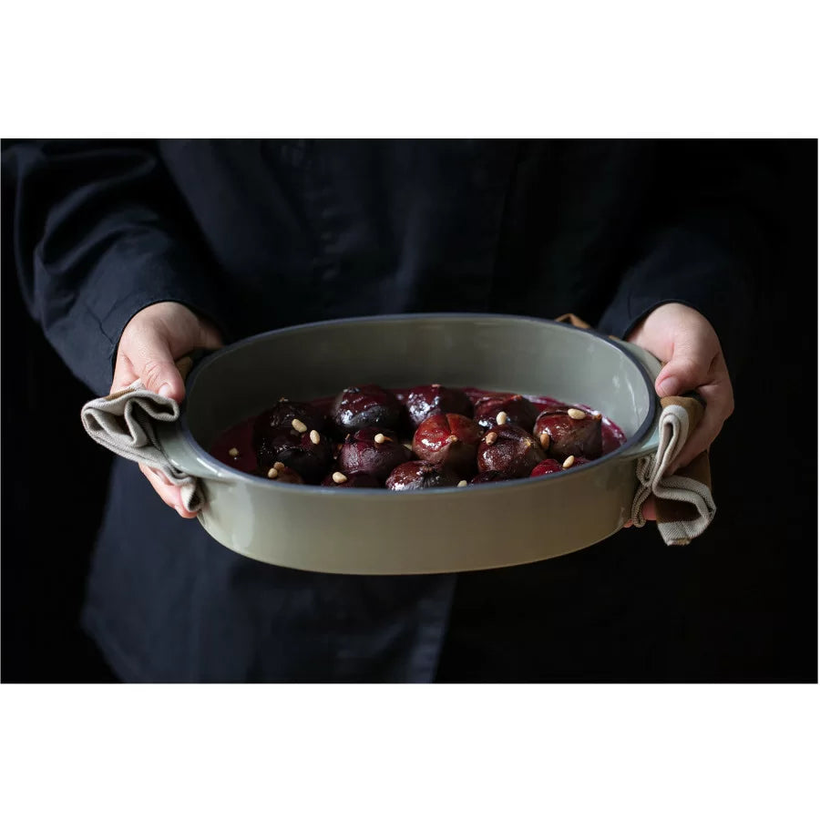 CARACTERE Naczynie/ brytfanna 34 x 25cm Kardamon / REVOL