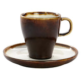 SLOW Filiżanka do espresso ze spodkiem 90 ml / VERLO