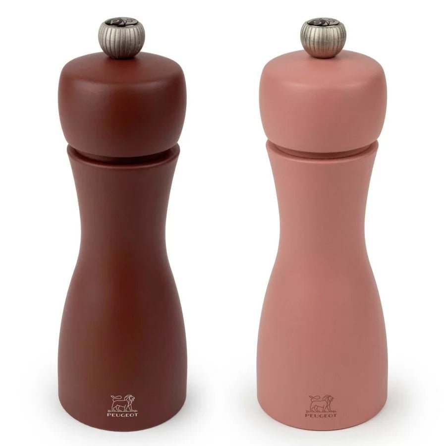 TAHITI DUO Zestaw do soli i pieprzu 15 cm Earth / PEUGEOT - OD Kuchni Strony