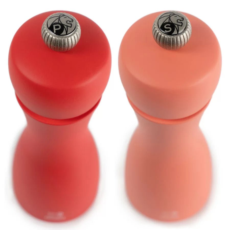 TAHITI DUO Zestaw do soli i pieprzu 15 cm Fire / PEUGEOT - OD Kuchni Strony