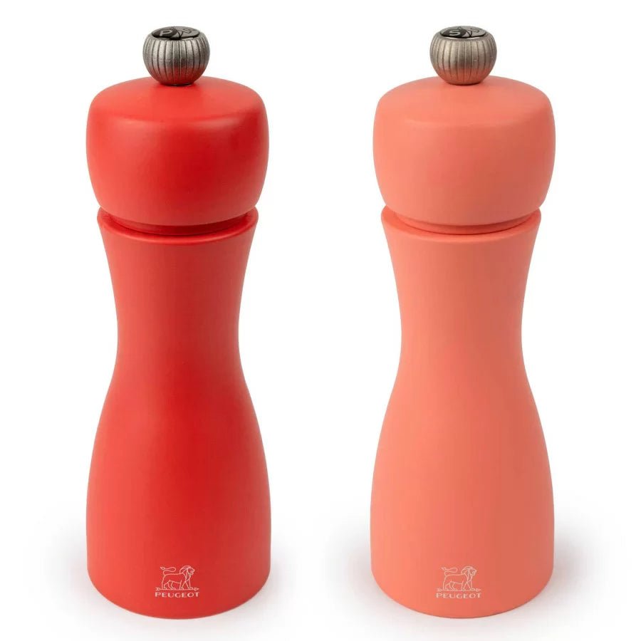TAHITI DUO Zestaw do soli i pieprzu 15 cm Fire / PEUGEOT - OD Kuchni Strony