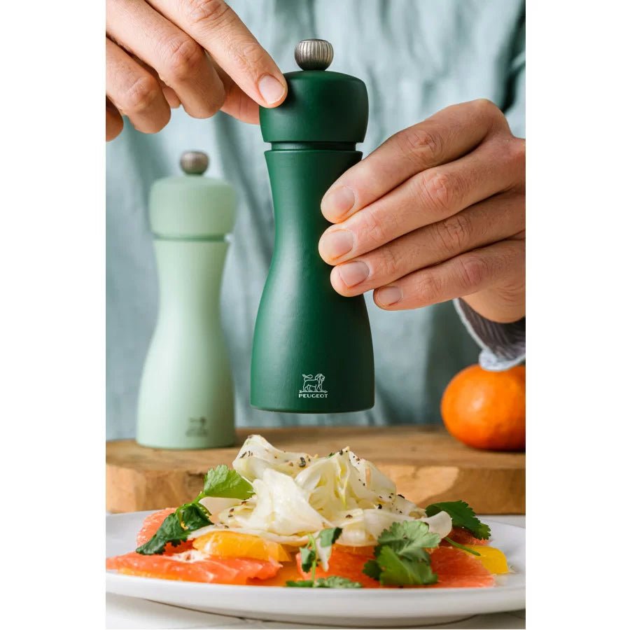 TAHITI DUO Zestaw do soli i pieprzu 15 cm Water / PEUGEOT - OD Kuchni Strony