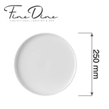 Talerz z wysokim rantem Pure Crema, 250mm