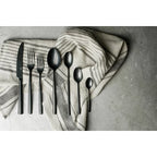 SU BLACK Łyżka do latte czarna / VERLO