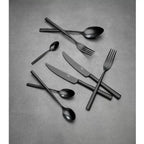 SU BLACK Łyżka do latte czarna / VERLO