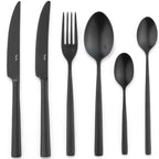 SU BLACK Łyżka do latte czarna / VERLO