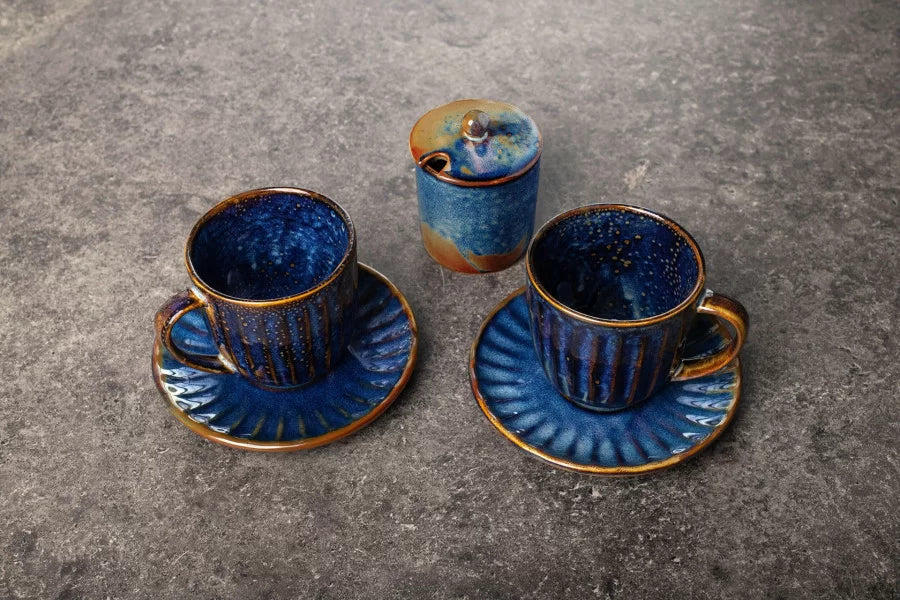 VERLO Zestaw do herbaty DEEP BLUE