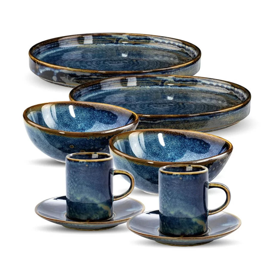 VERLO Zestaw deserowy DEEP BLUE