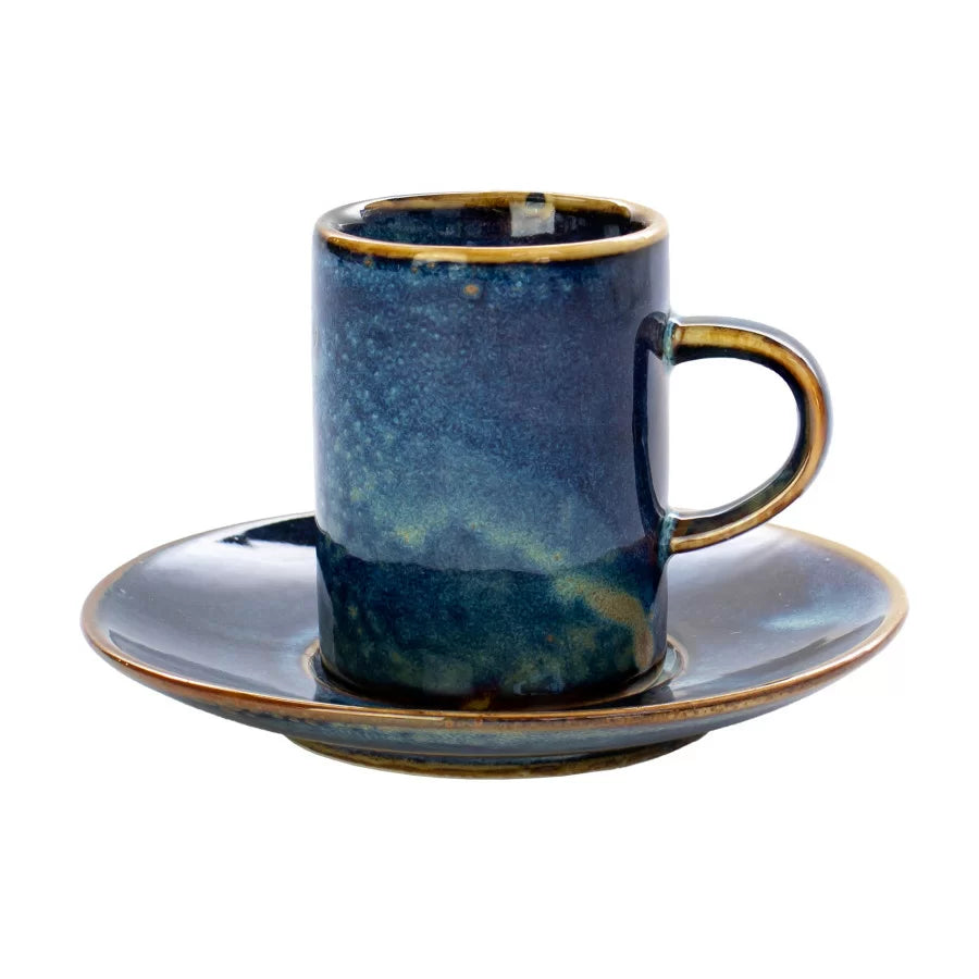 VERLO Zestaw kawowy klasyczny DEEP BLUE