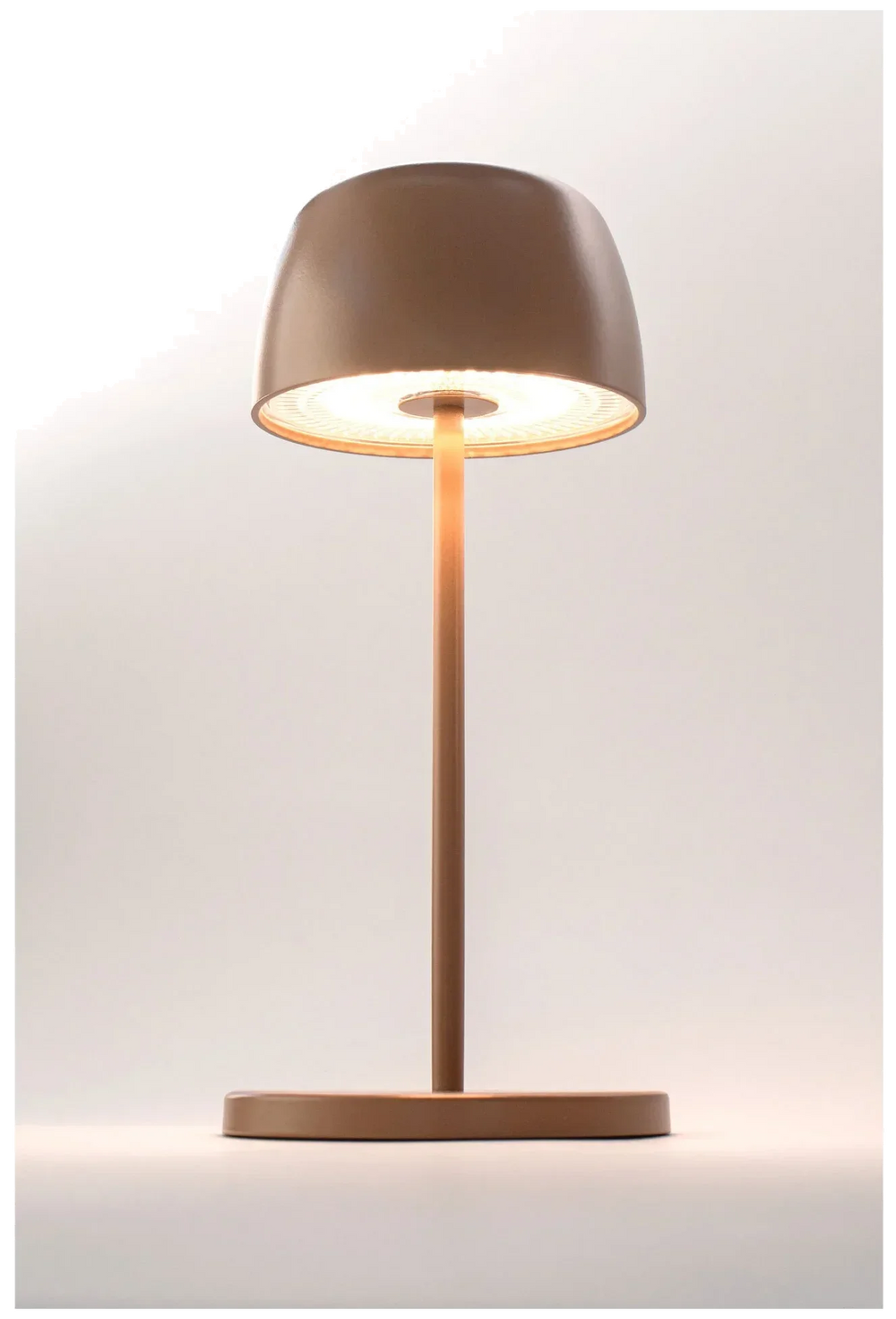 VERLO Lampa stołowa MOD 25 cm karmelowa