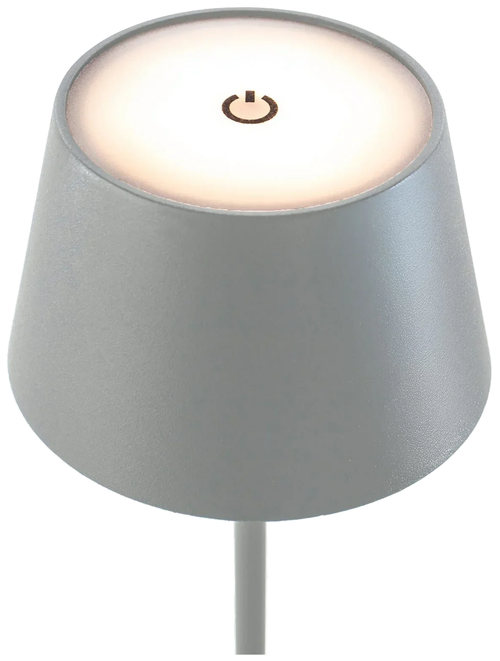 VERLO Lampa stołowa ORIS 30 cm szara