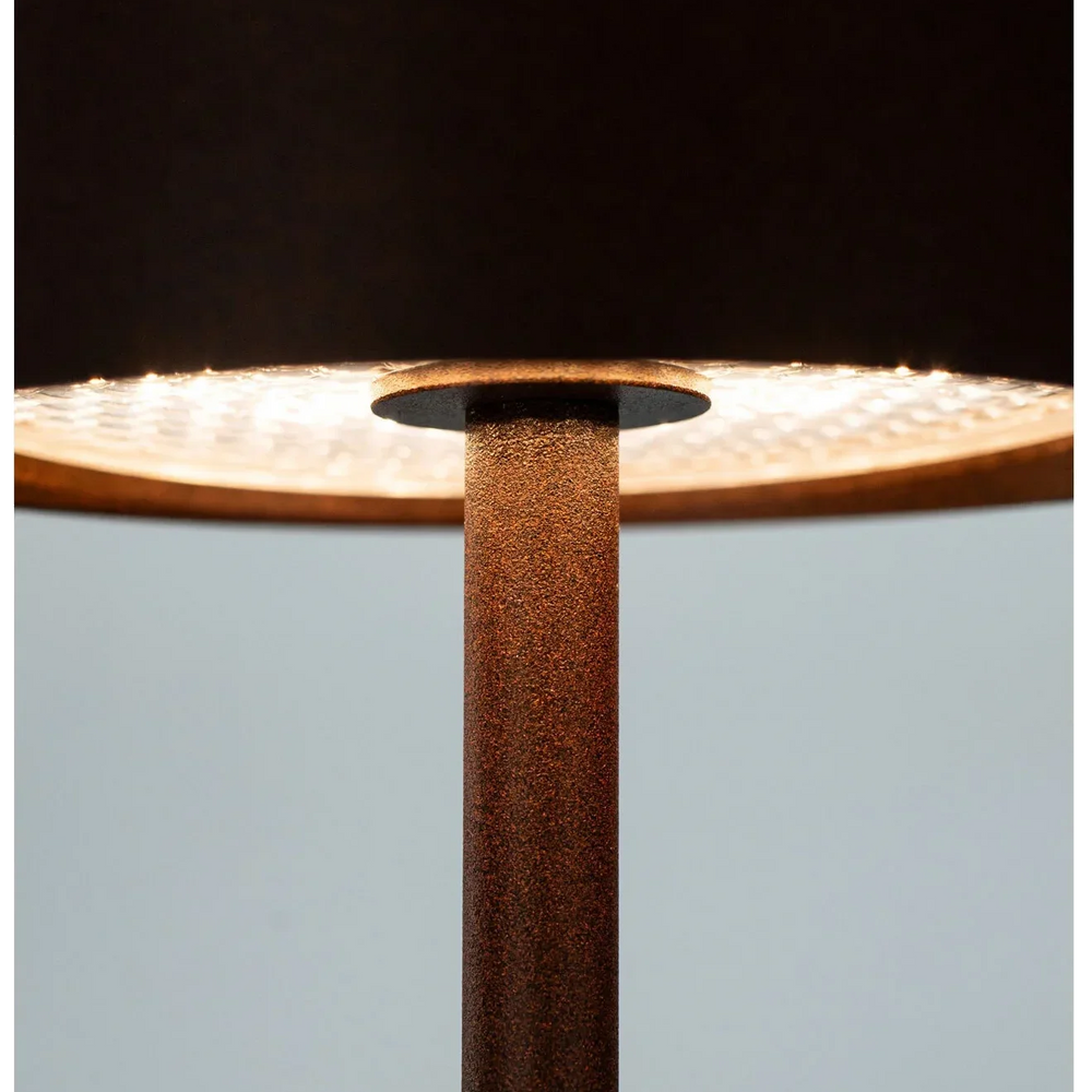 VERLO Lampa podłogowa TALI 123 cm brązowa