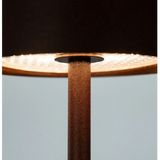 VERLO Lampa podłogowa TALI 123 cm brązowa