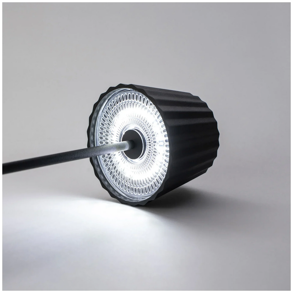 VERLO Lampa stołowa VIENNA 28 cm czarny mat