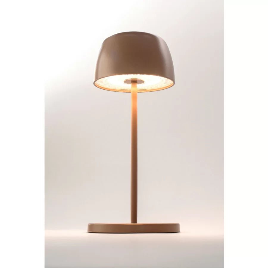 VERLO Lampa stołowa MOD 25 cm karmelowa - OD Kuchni Strony